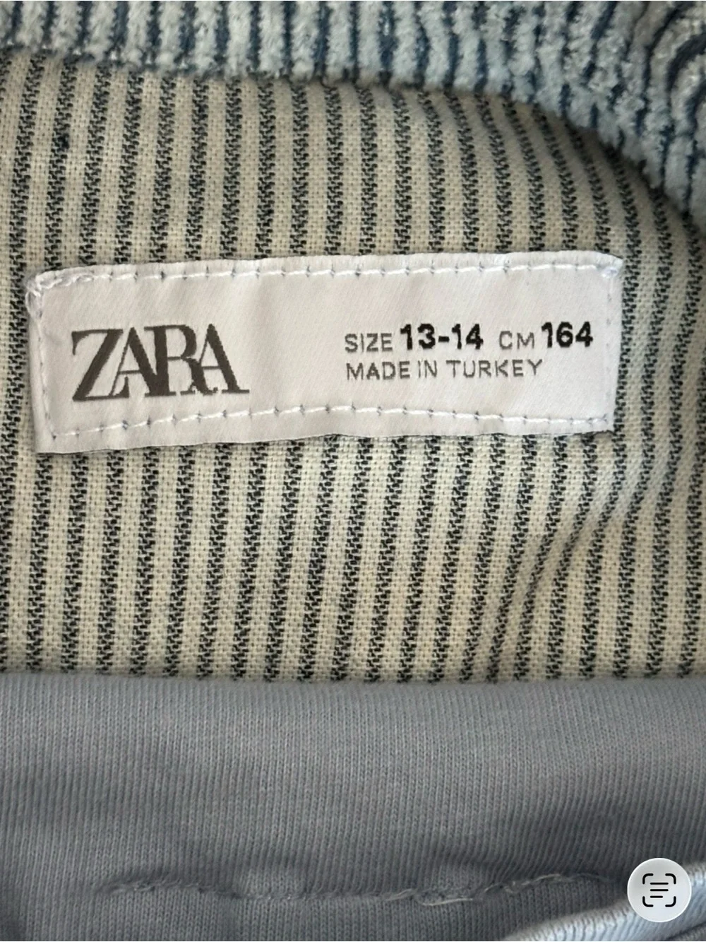 Zara button front